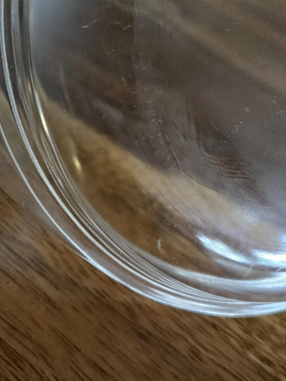 Vintage Pyrex 682-C Replacement Lid For 1 Quart- Clear Glass